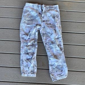 Camo Cargo style Capri